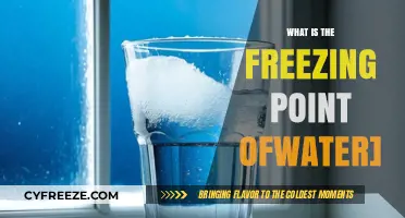 Understanding the Freezing Point of Water: Science Behind 0°C